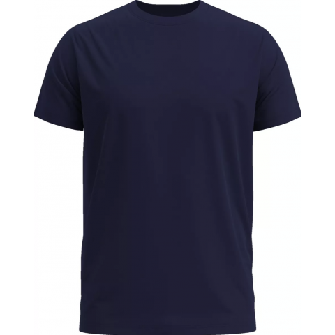Camiseta malha manga curta azul marinho (G1)